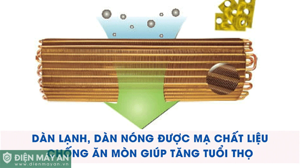 Điều hòa Midea 9000 BTU 1 chiều MSAFII-10CRN8